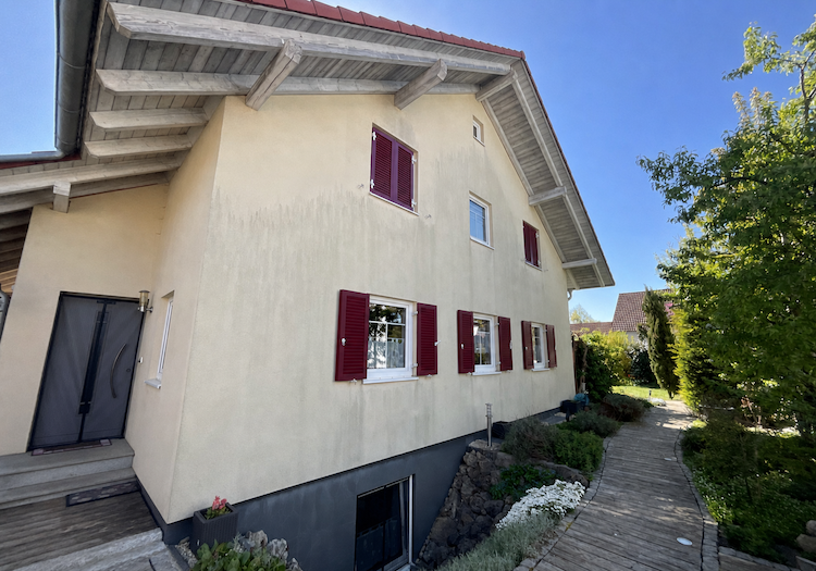 Fassadenarbeiten (vorher) | malerknoll in Landsberg und Umgebung